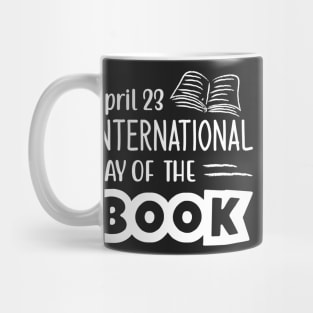 World International Book Day for Book Lovers Library Reading Mug